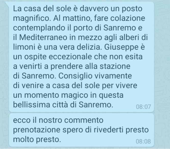 La Casa Del Sole * Sanremo